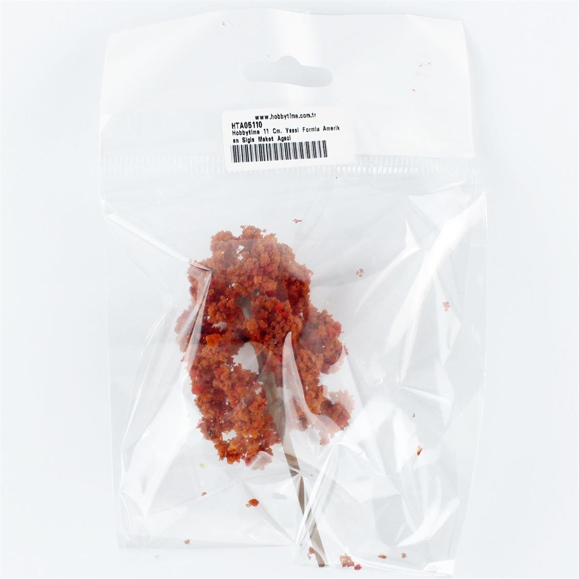 Hobbytime 11 Cm. Yassı Formlu Amerikan Sığla Maket Ağacı