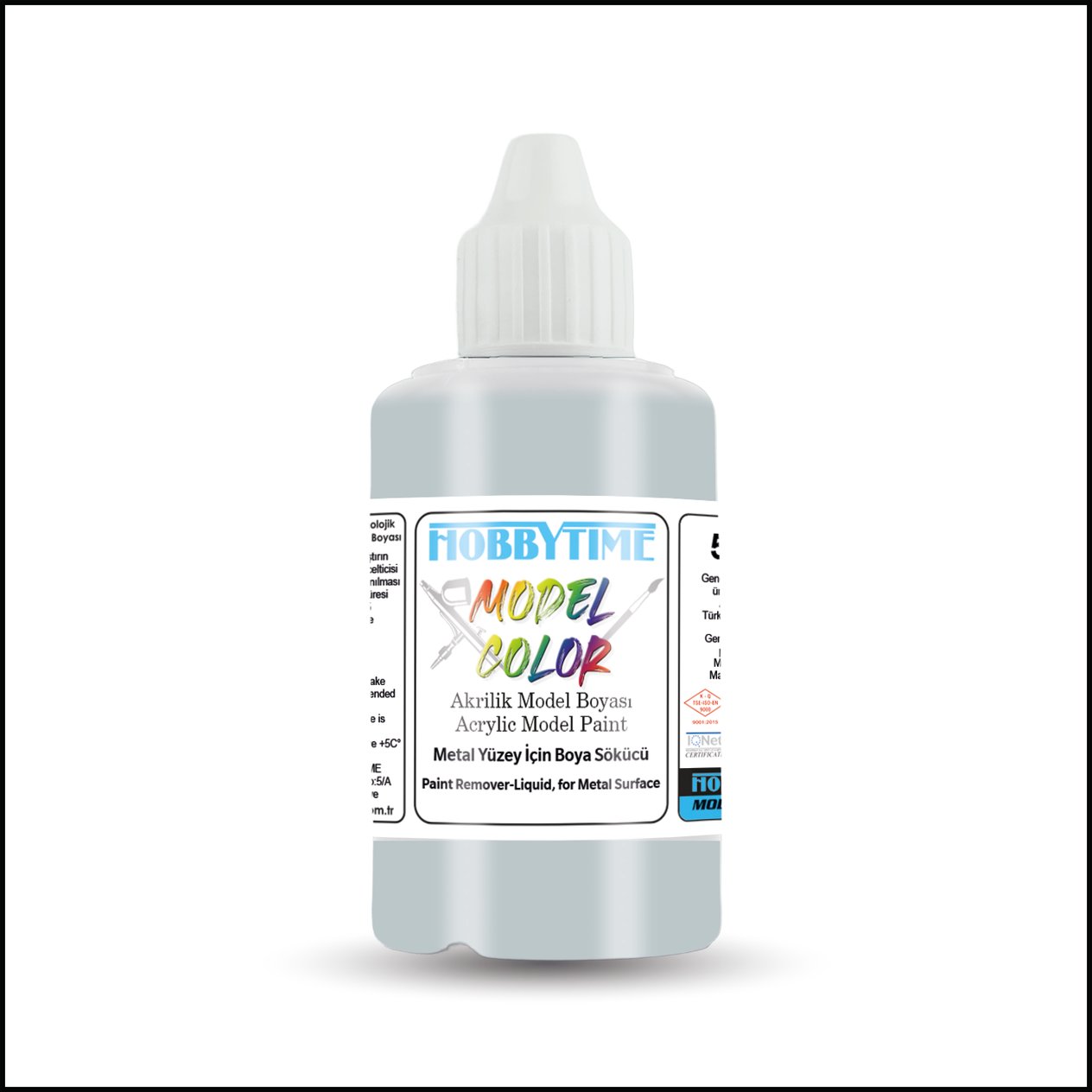 Hobbytime 564 50 ml. Metal Yüzey İçin Boya Sökücü (Paint Remover-Liquid, for Metal Surface)