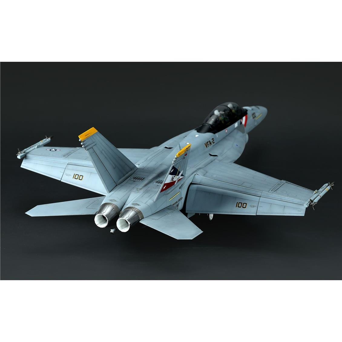 Meng LS-016 1/48 Ölçek Boeing F/A-18F Super Hornet (Bounty Hunters) Savaş Uçağı, Plastik Model Kiti