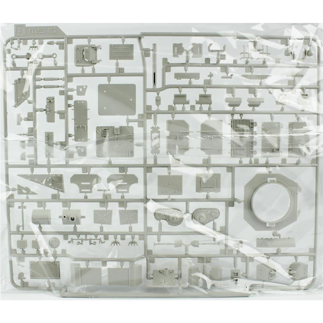 Meng SS-017 1/35 Ölçek İngiliz FV510 Warrior TES(H) AIFV Zırhlı Personel Taşıyıcı, Plastik Model Kiti