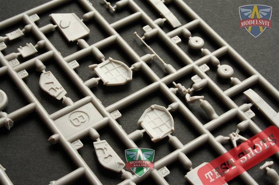 MODELSVIT MSVIT72045 1/72 Mirage III E Fransız Avcı Uçağı Maketi
