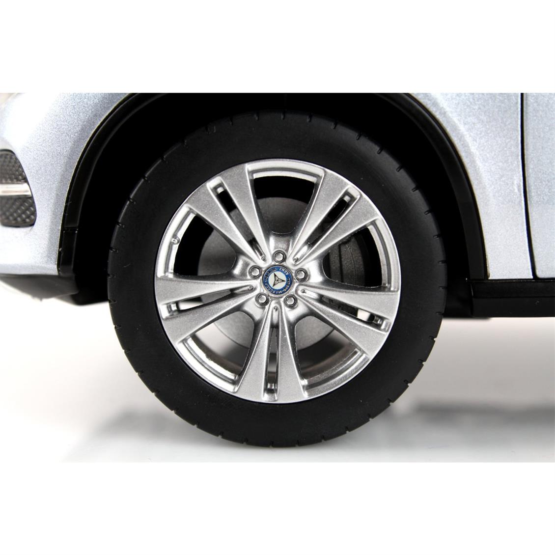 Norev B66960358 1/18 Mercedes Benz GLE Coupe 2015, Diamond Silver, Sergilemeye Hazır Metal Araba Modeli