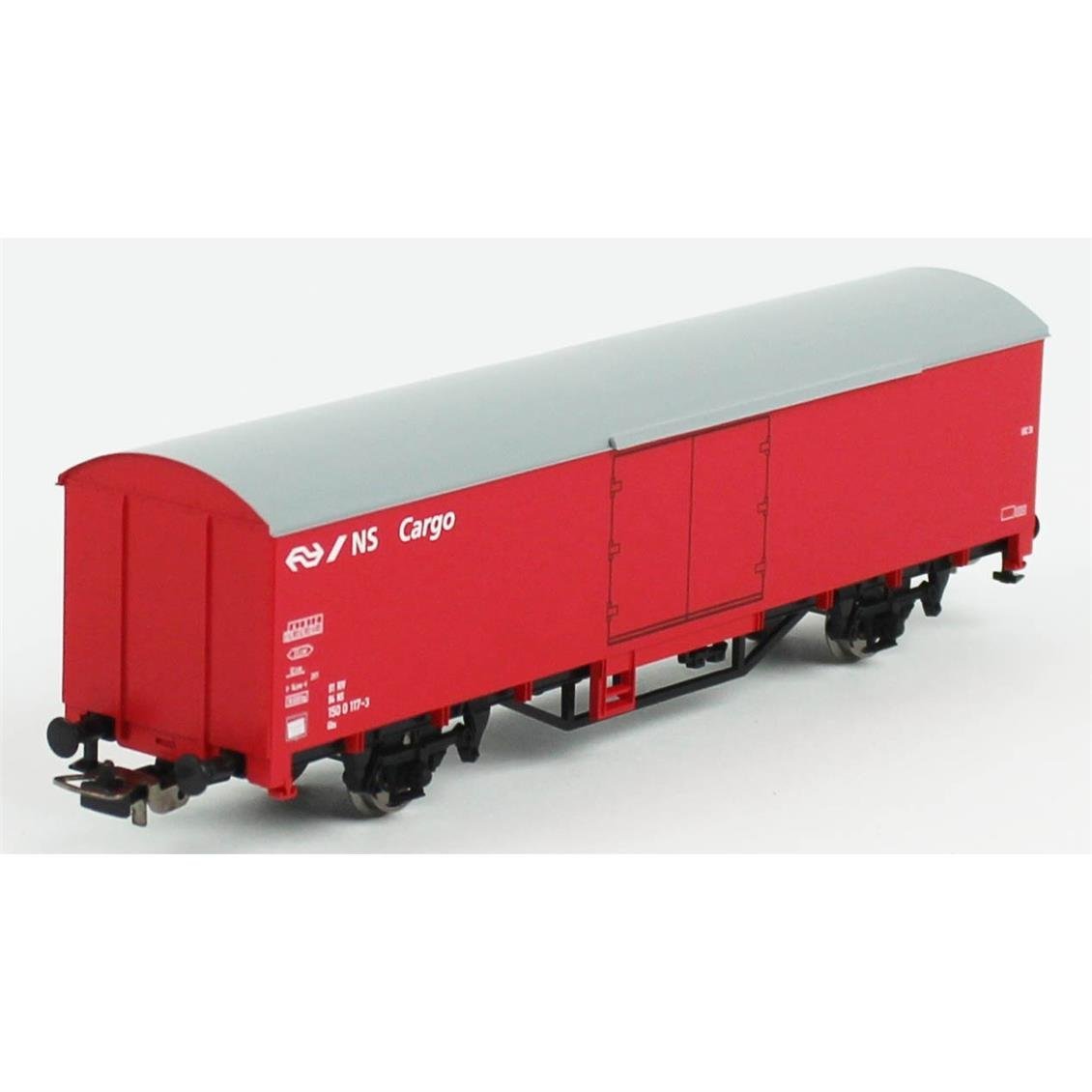 Piko PK98549E 1/87 Ölçek, Kapalı Kasalı, NS Cargo, Model Tren Yük Vagonu
