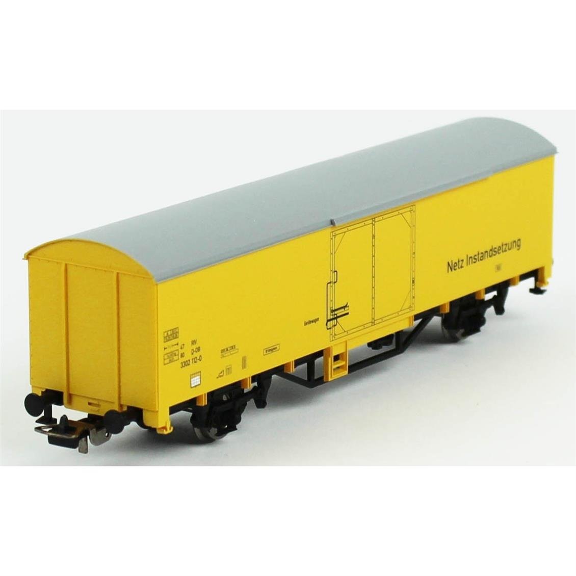 Piko PK98549F 1/87 Ölçek, Kapalı Kasalı, DB NETZ,  Model Tren Yük Vagonu