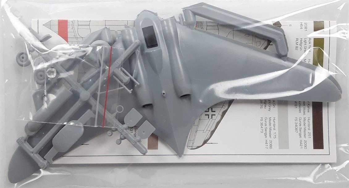PM Model 210 1/72 Gotha GO-229 A1 Avcı-Bombardıman Uçağı Demonte Plastik Maketi