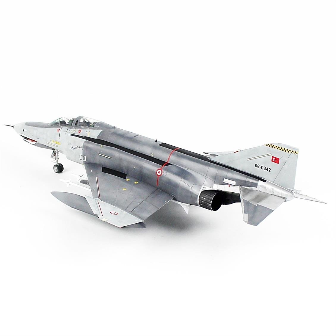 QD167 1/48 F4 Phantom-II, 172. Şahinler Filo, Sergilemeye Hazır Plastik Uçak Maketi