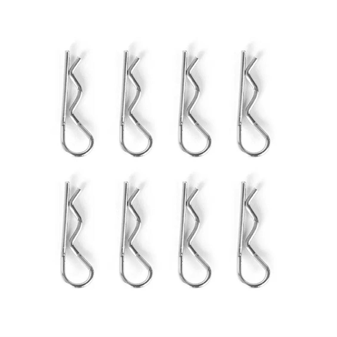 Remo M5387 Body Clips, 8 Pieces