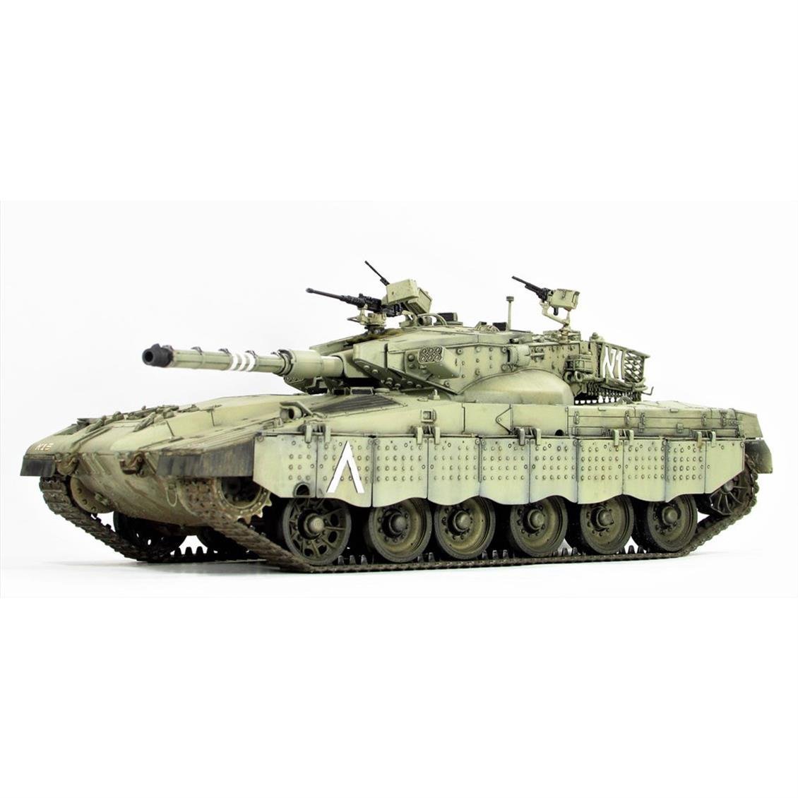 Takom 2080 1/35 Ölçek, Merkava Mk.2b İsrail Ana Muharebe Tankı, Plastik Model Kiti