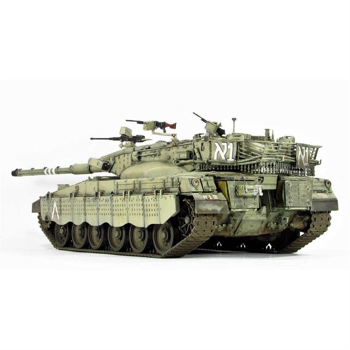 Takom 2080 1/35 Ölçek, Merkava Mk.2b İsrail Ana Muharebe Tankı, Plastik Model Kiti