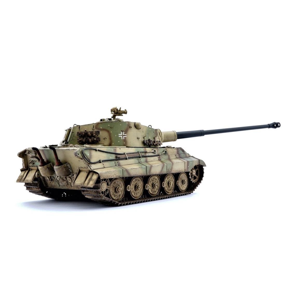 Takom 2130 1/35 Ölçek, Alman Ağır Tankı, Sd.Kfz.182 King Tiger,  Late Production (2 in 1), Plastik Model Kiti