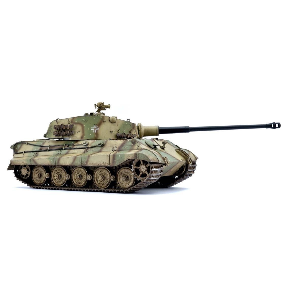 Takom 2130 1/35 Ölçek, Alman Ağır Tankı, Sd.Kfz.182 King Tiger,  Late Production (2 in 1), Plastik Model Kiti