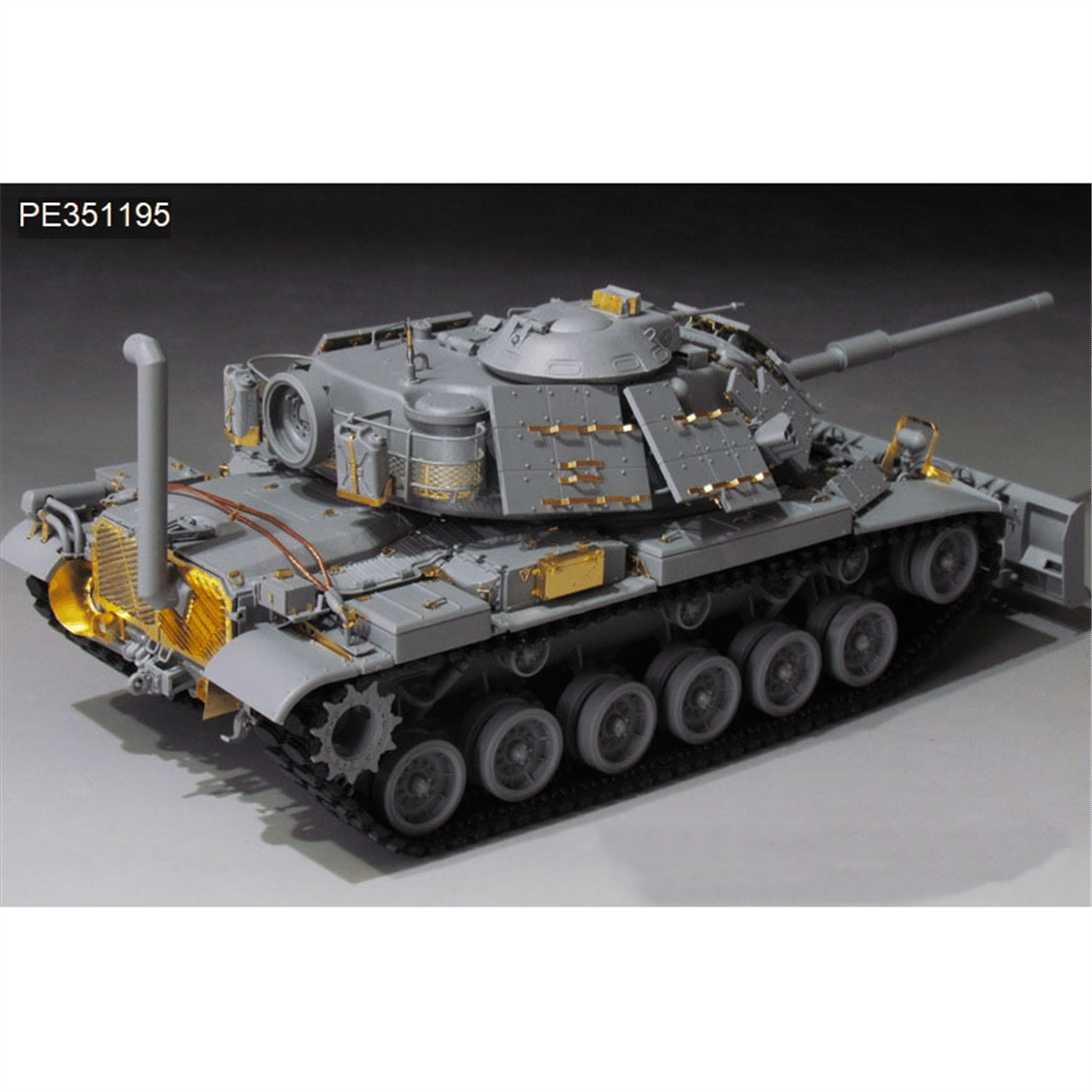 Takom 2142 1/35 Ölçek, M60A1 Tankı ve ERA ve M9 Buldozer, Plastik Model Kiti