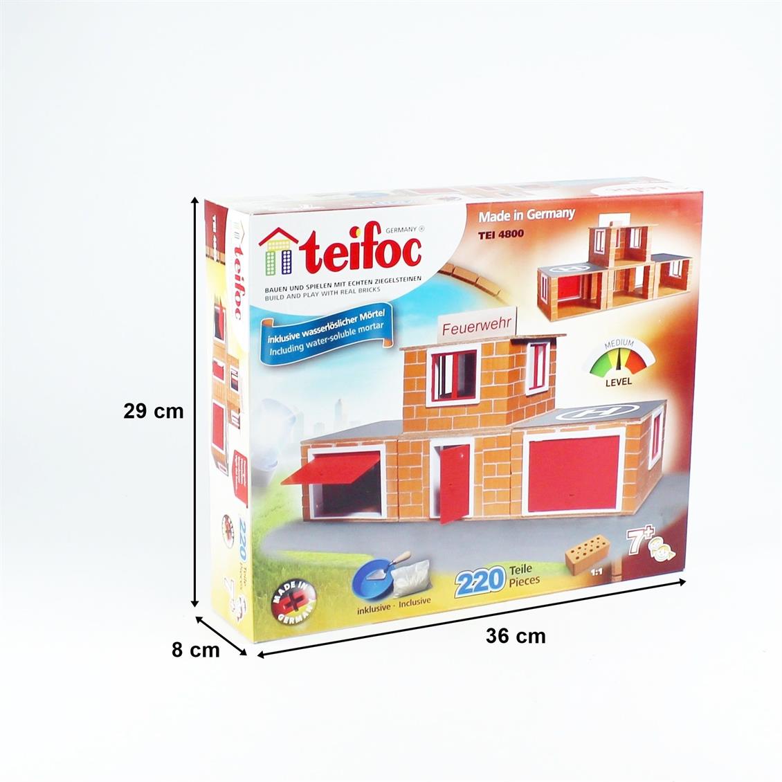 Teifoc 4800 İtfaiye Binası,Tuğla Yapı İnşa Kiti