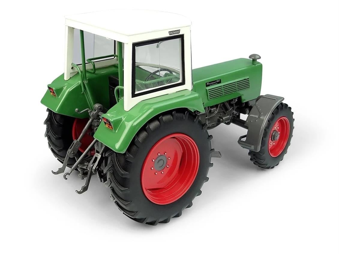 Universal Hobbies UH5312 1/32 Fendt Farmer 105S Turbomatik Kabinli Traktör, Sergilemeye Hazır Metal Tarımsal Makina Modeli