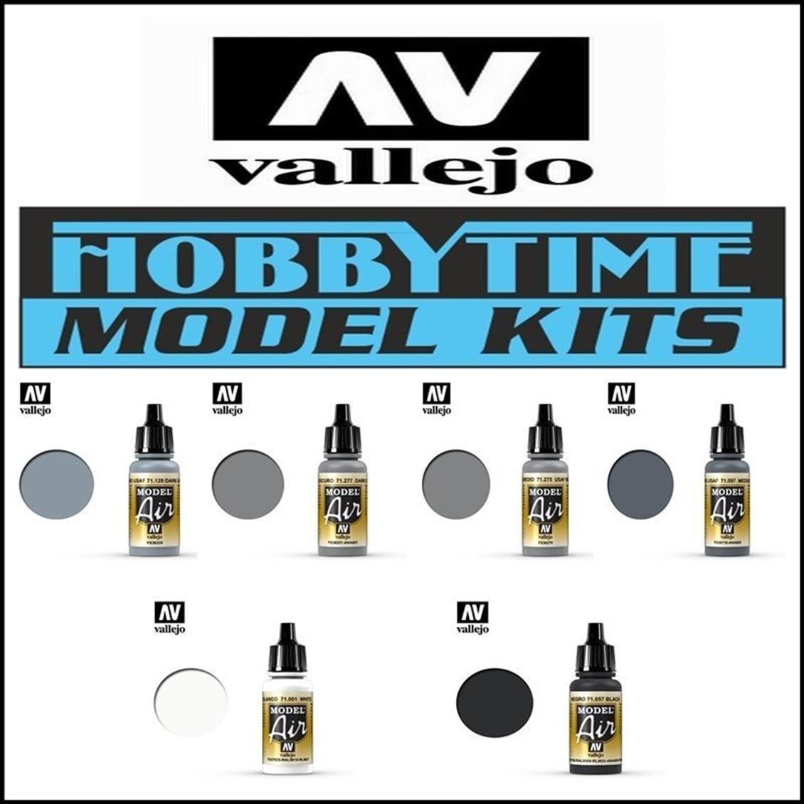 VALLEJO MODEL AIR-NATO HILL 2 CAMO BOYA SETİ -6 AD