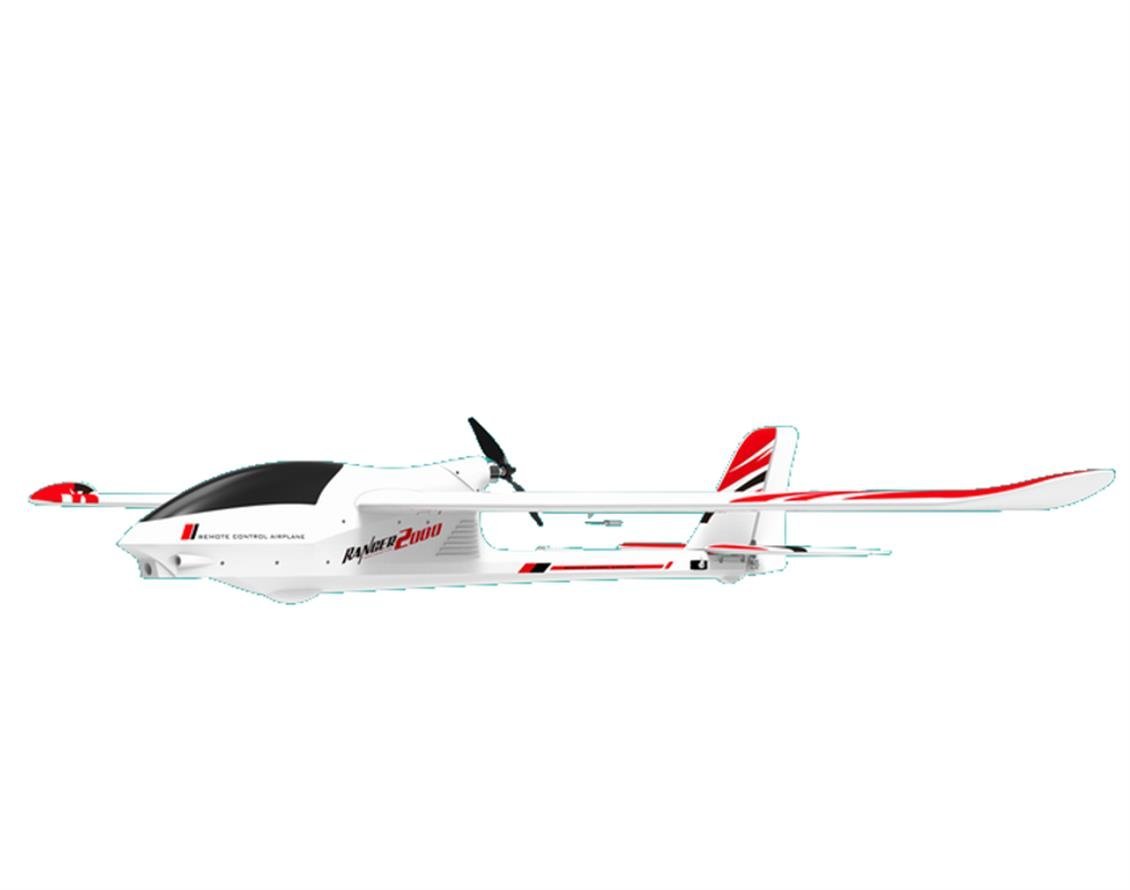 Volantexrc EXA75708P Ranger 2000mm. EPO Kanatlı, ABS Gövdeli,Fırçasız Motorlu,Hız kontrollü Planör
