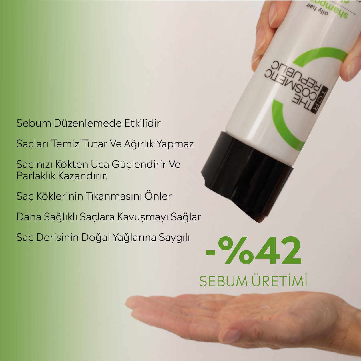 Yağlı Saçlar İçin Sebum Düzenleyici Şampuan