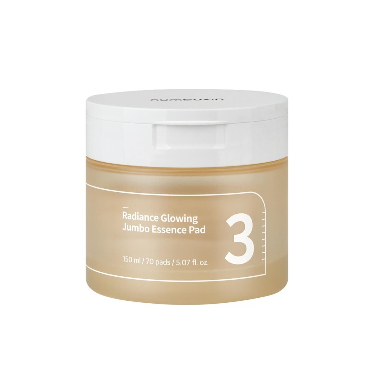No.3 Radiance Glowing Jumbo Essence Pad - Canlandırıcı, Besletici, Aydınlatıcı Tonik Ped