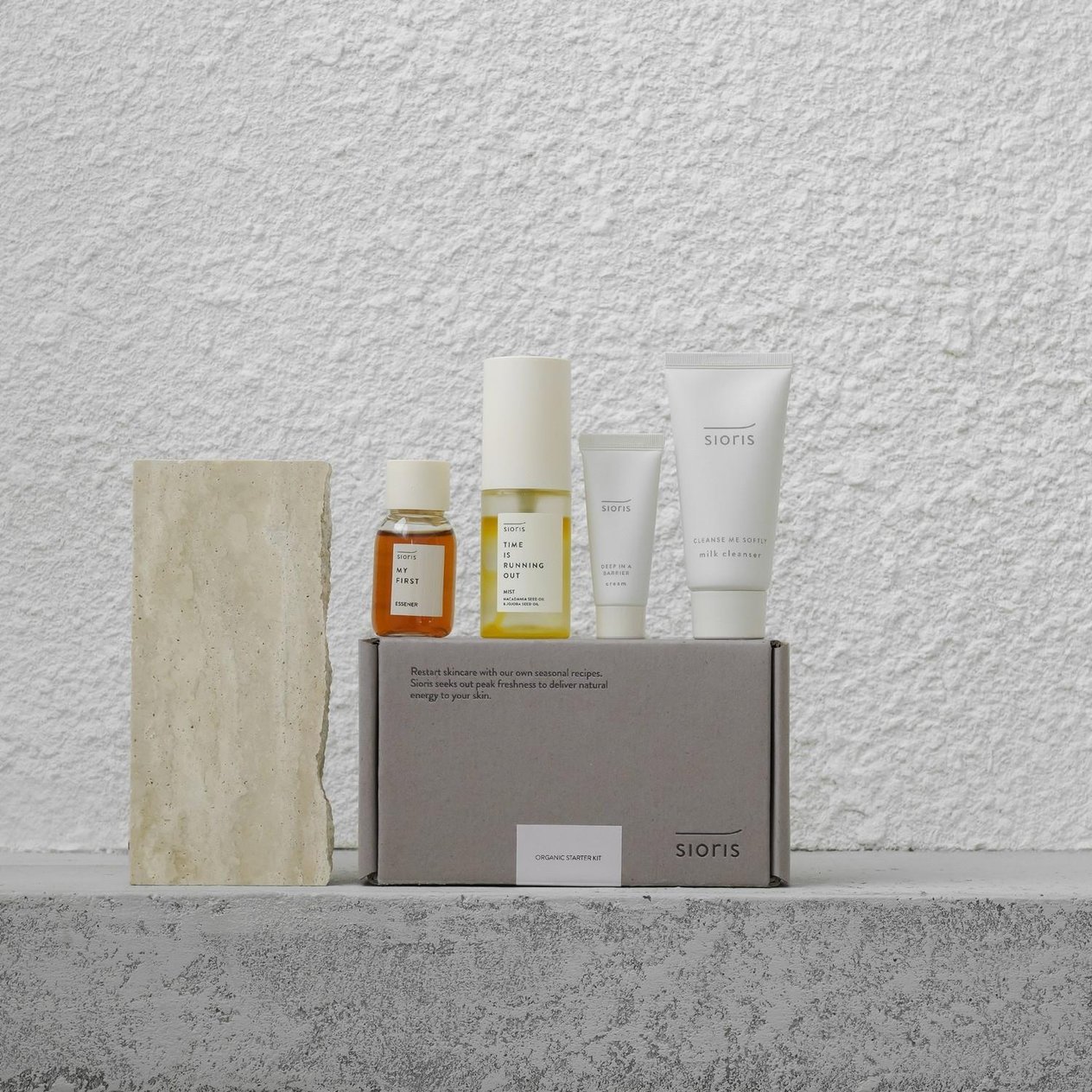 Sioris Organic Starter Travel Kit -Organik Başlangıç Seyahat Kiti