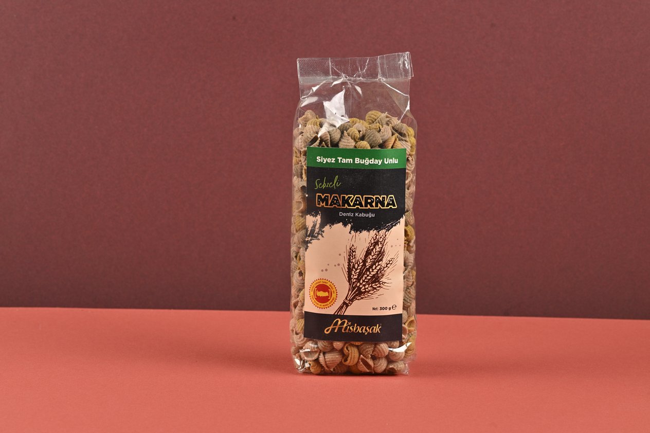 Siyez Unlu Sebzeli Deniz Kabuğu Makarna 300 g