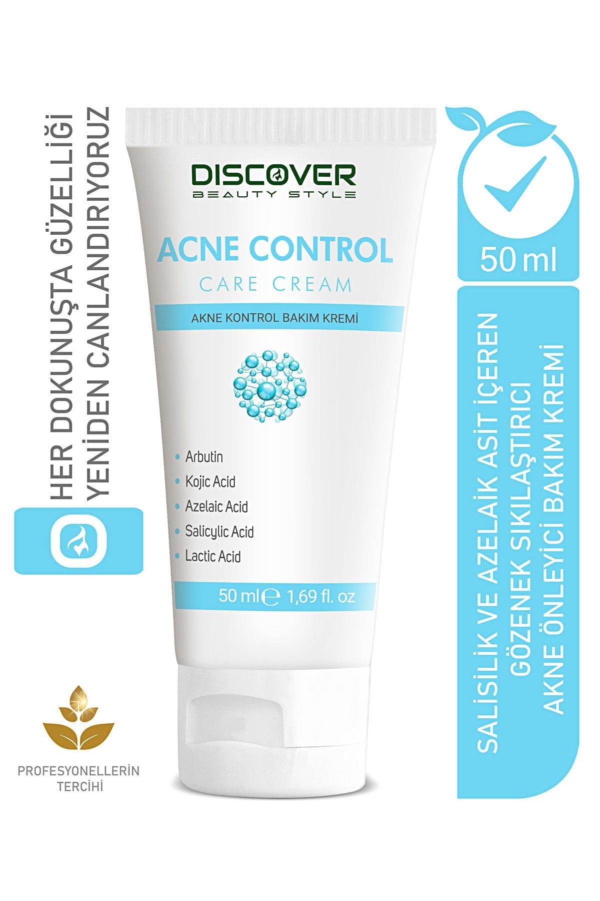 Siyah Nokta ve Sivilce Karşıtı Akne Kontrol Bakım Kremi 50 ml