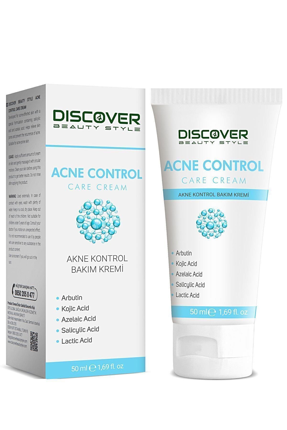 Siyah Nokta ve Sivilce Karşıtı Akne Kontrol Bakım Kremi 50 ml