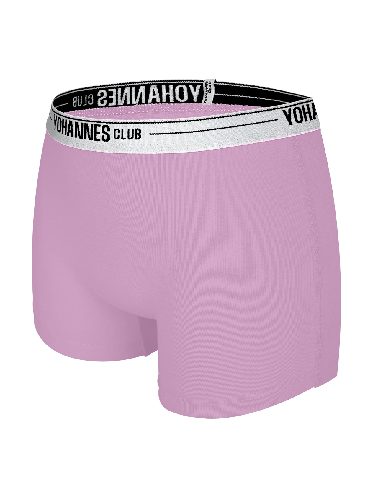 YohannesClub, Kız Çocuk,Pamuklu Boyshort (Boxer), 3'lü, Lila, Pembe, Bulut Mavi