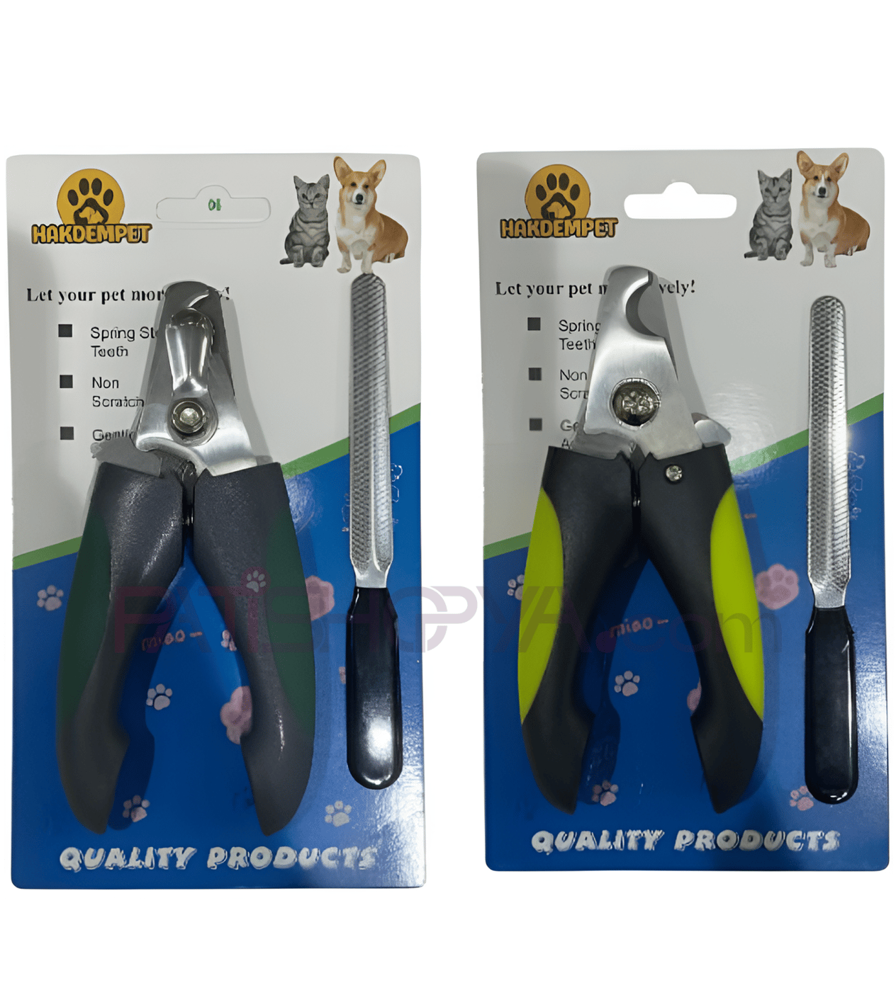 PATİSHOPYAKALIN BACAKLI TÖRPÜLÜ TIRNAK MAKASI SET