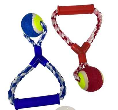 PATİSHOPYAKöpek Tennis Toplu Halat Çekme
