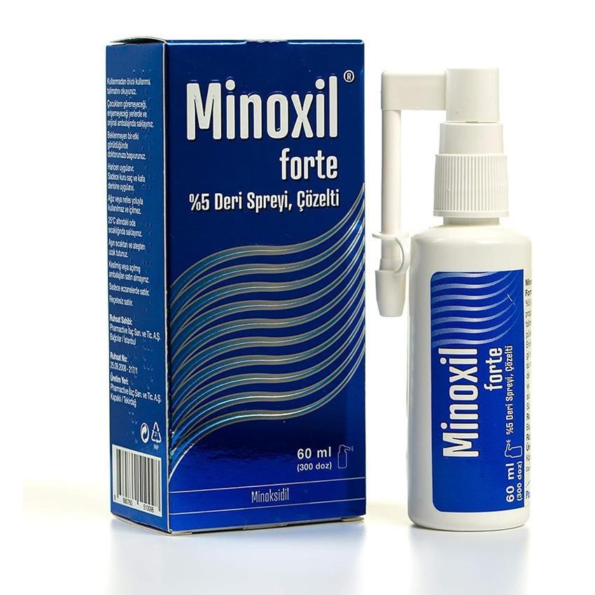 Minoxil Forte Deri Spreyi %5 60ml