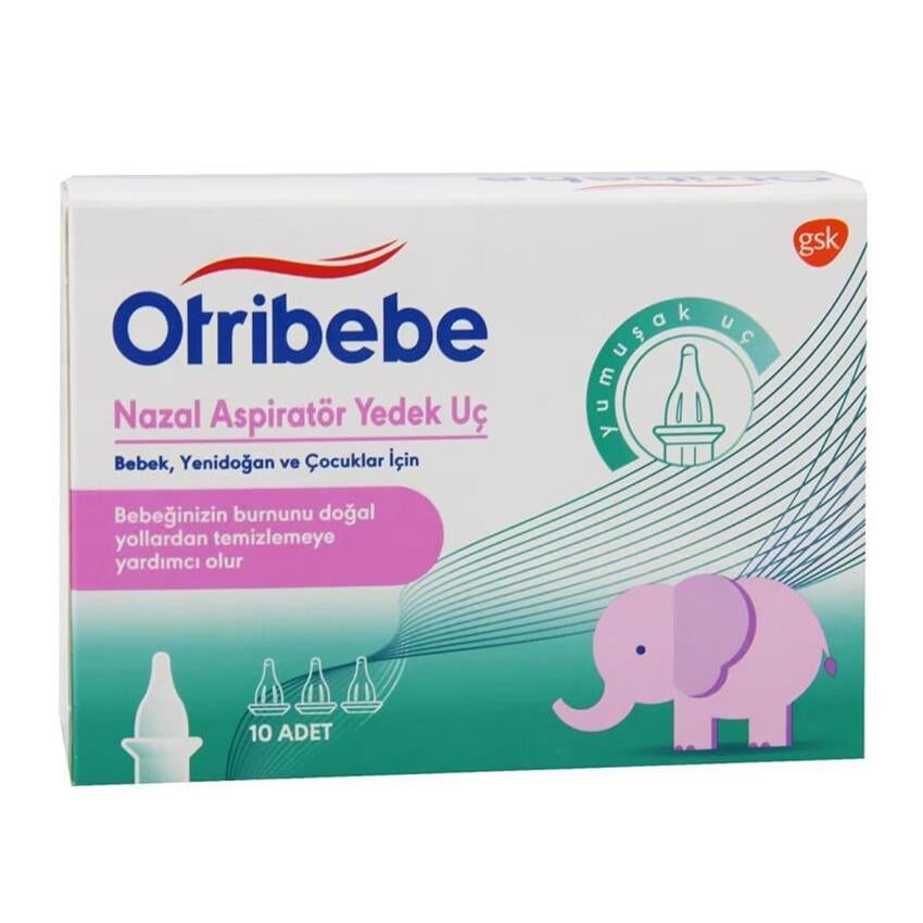 Otribebe Nazal Aspiratör Yedek Uç 10 Adet