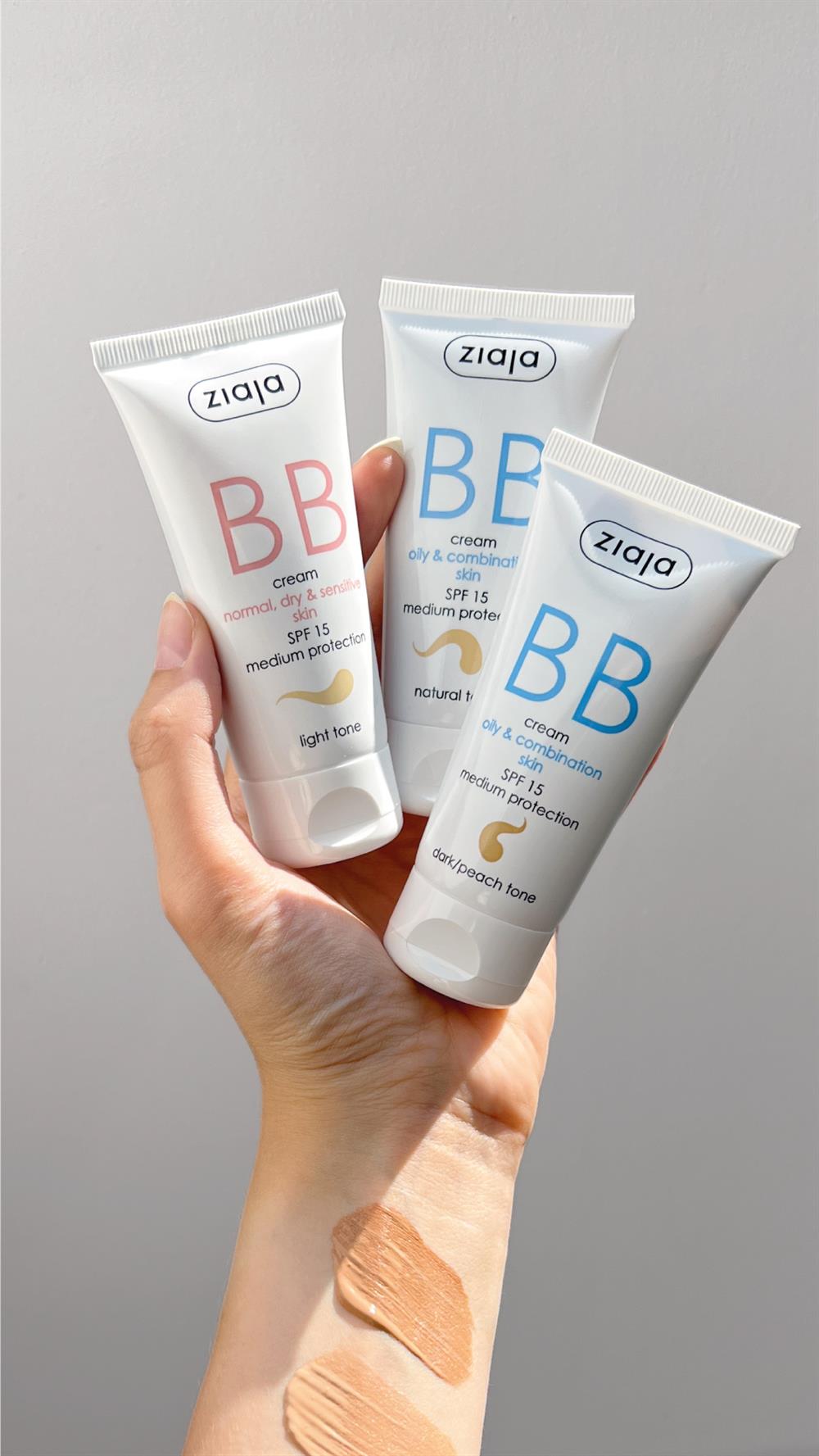 Ziaja - BB Krem Yağlı ve Karma Ciltler İçin Şeftali Tonu SPF15 50ml