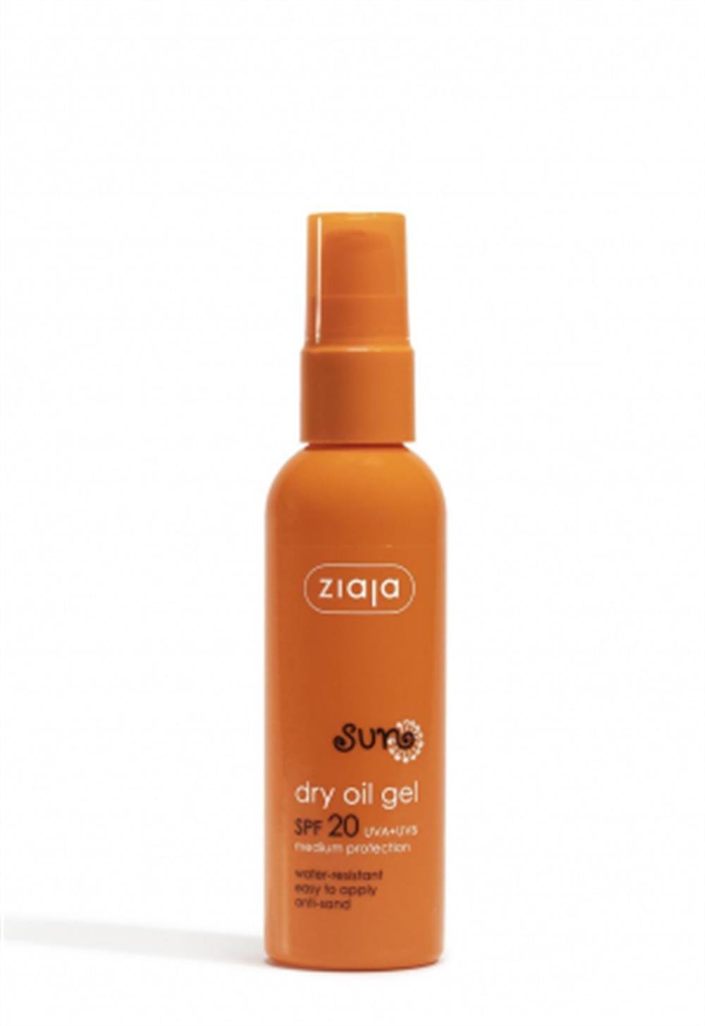 Ziaja - SUN DRY OIL GEL SPF20 90ML SPREY