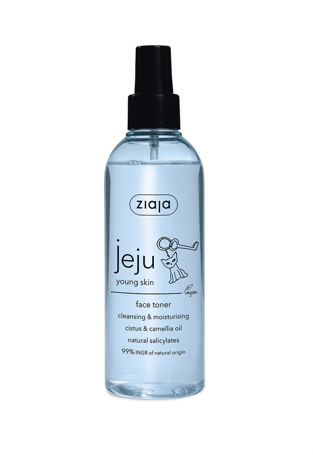 ZiajaJeju Genç Cilt Yüz Toniği 200 ml