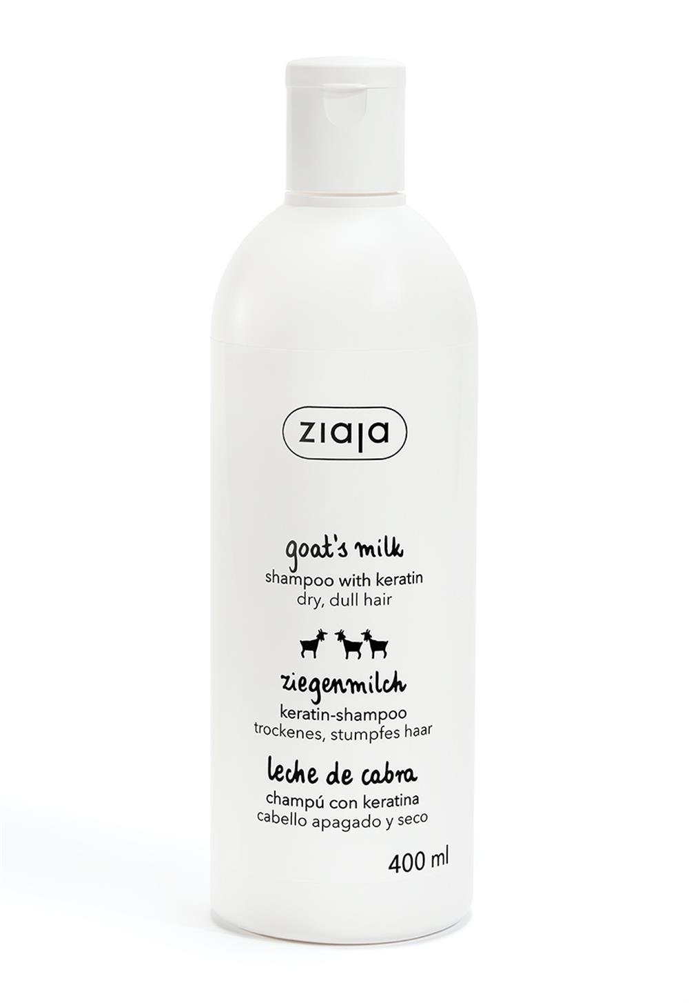 ZiajaKeçi Sütü Keratin Güçlendirici Şampuan 400 ml