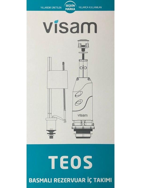 VİSAM TEOS BASMALI KLOZET REZERVUAR İÇ TAKIMI 614-001