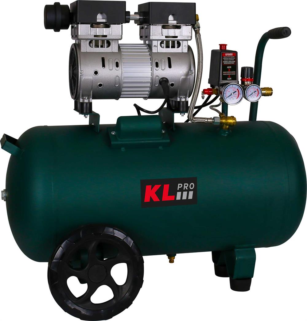 KLK50S 1Hp / 50 Litre Sessiz Kompresör