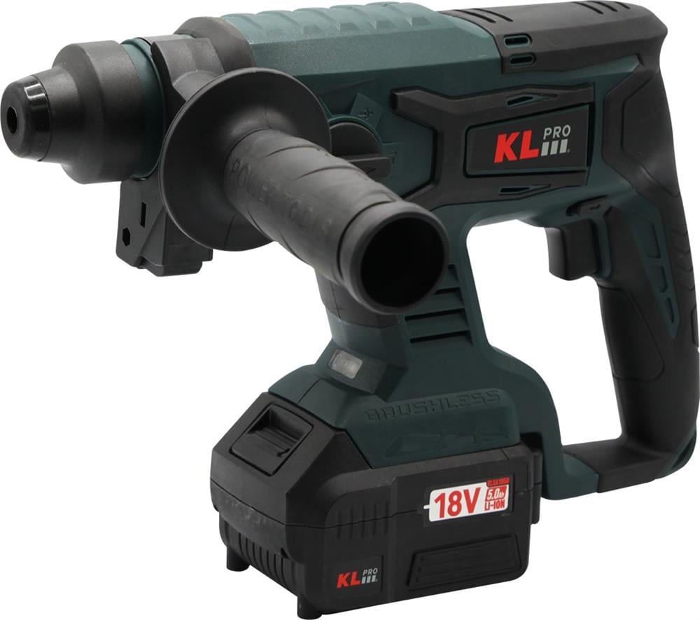 KLPro KLPM18B-50 18Volt/5.0Ah Li-ion 1.7J Profesyonel Şarjlı SDS-Plus Kırıcı/Delici