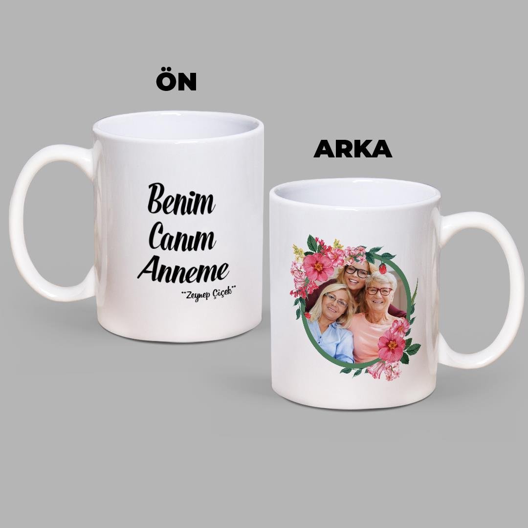 Anneler Günü Kupası Çiçekli 2