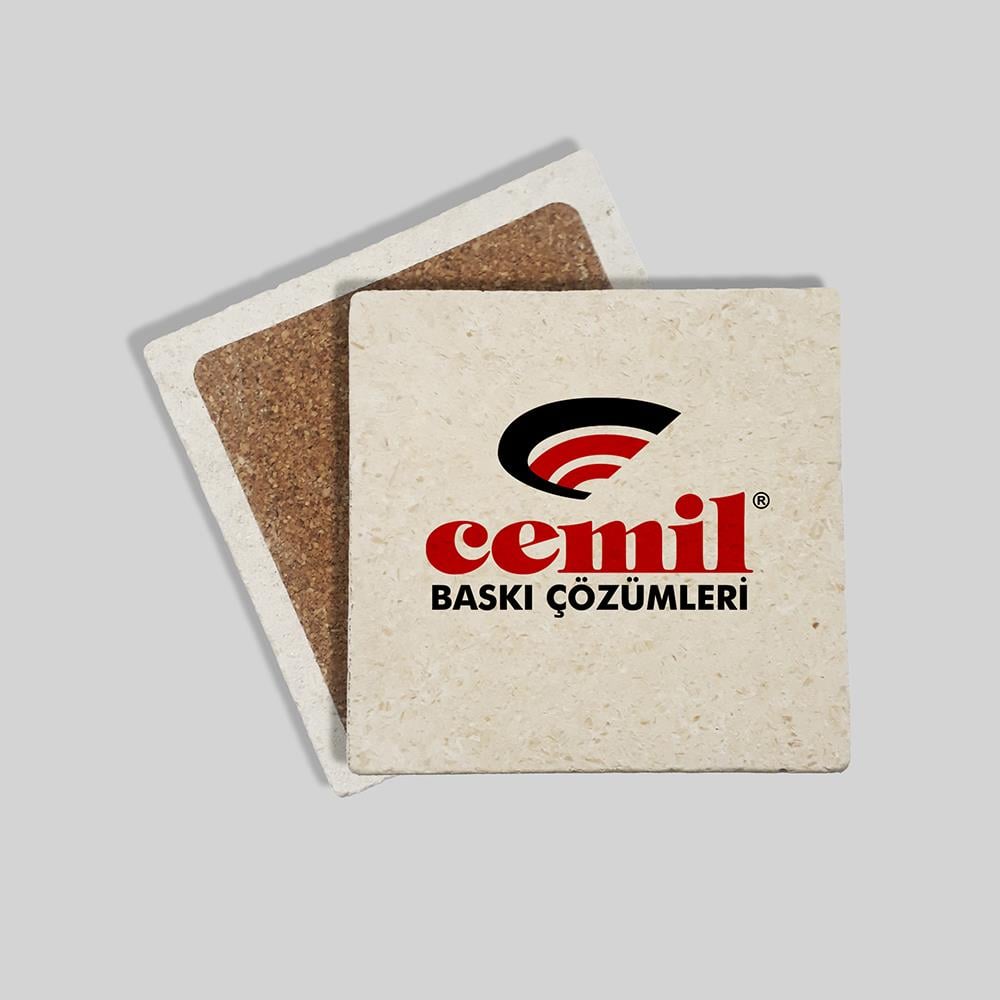 Doğal Taş Bardak Altlığı