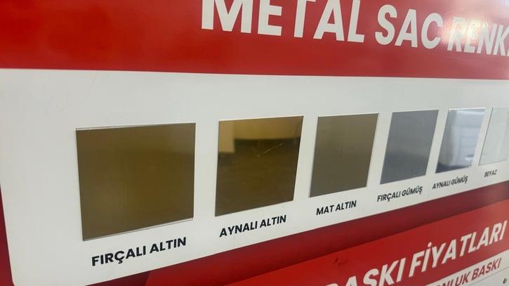 Metal QR Kod Menü 5'li