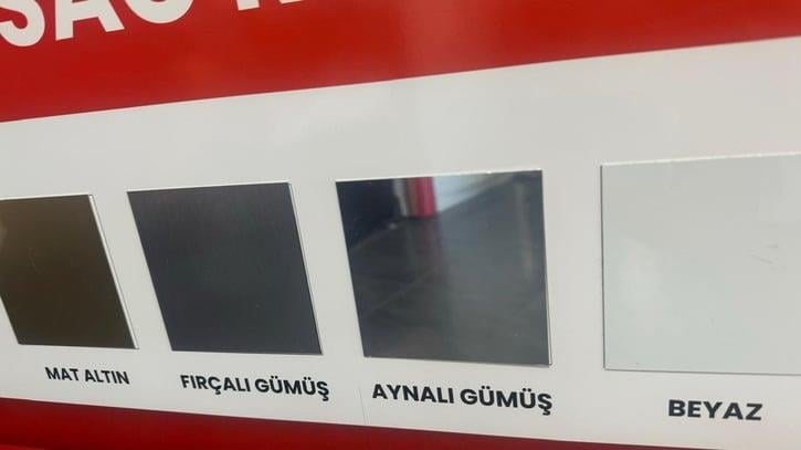 Metal QR Kod Menü 5'li