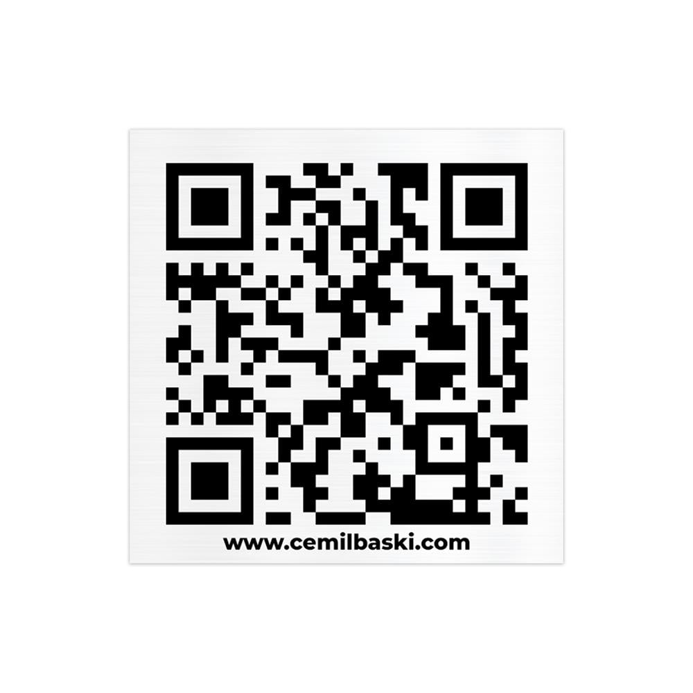 Metal QR Kod Menü 5'li