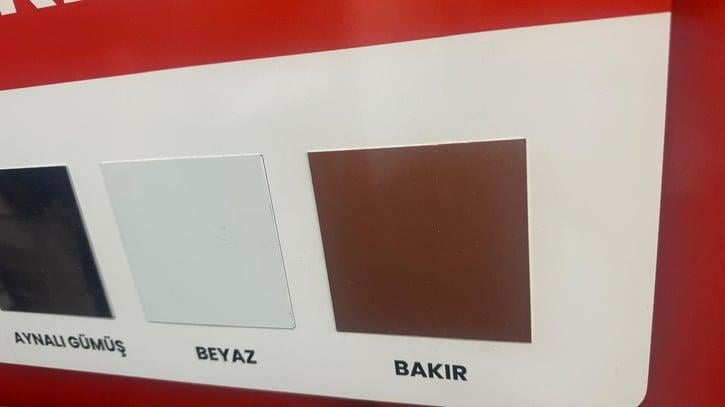 Metal QR Kod Menü 5'li