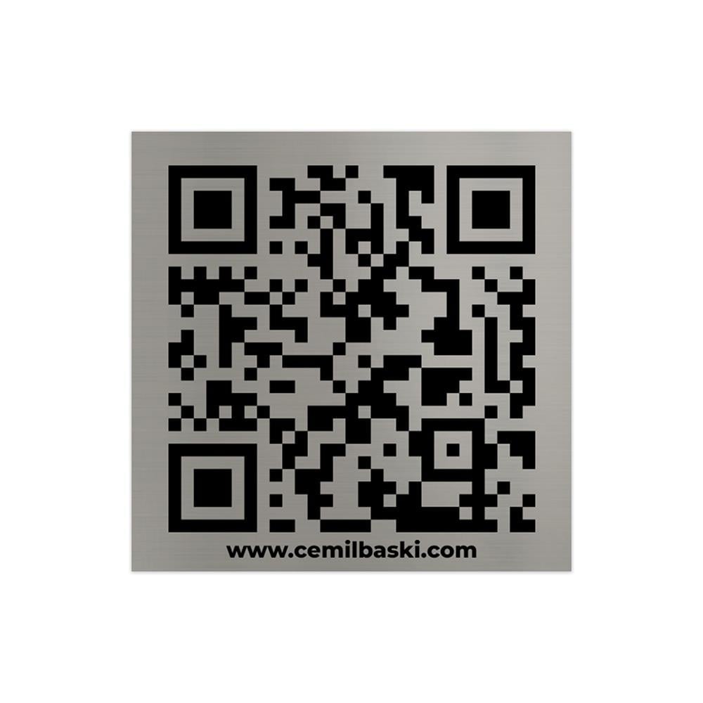 Metal QR Kod Menü 5'li
