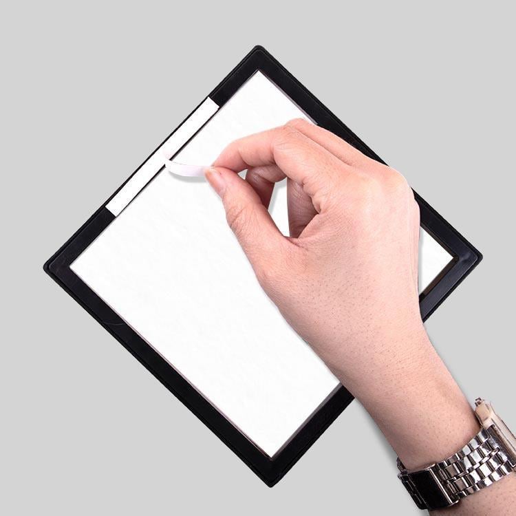 Yapışkanlı Sök-Tak Plastik Çerçeve 21x21cm  3lü Paket
