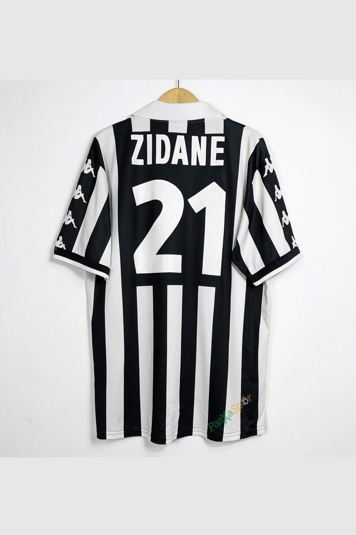 Juventus 1998 Zidane Kısa Kolu Retro Maç Forması