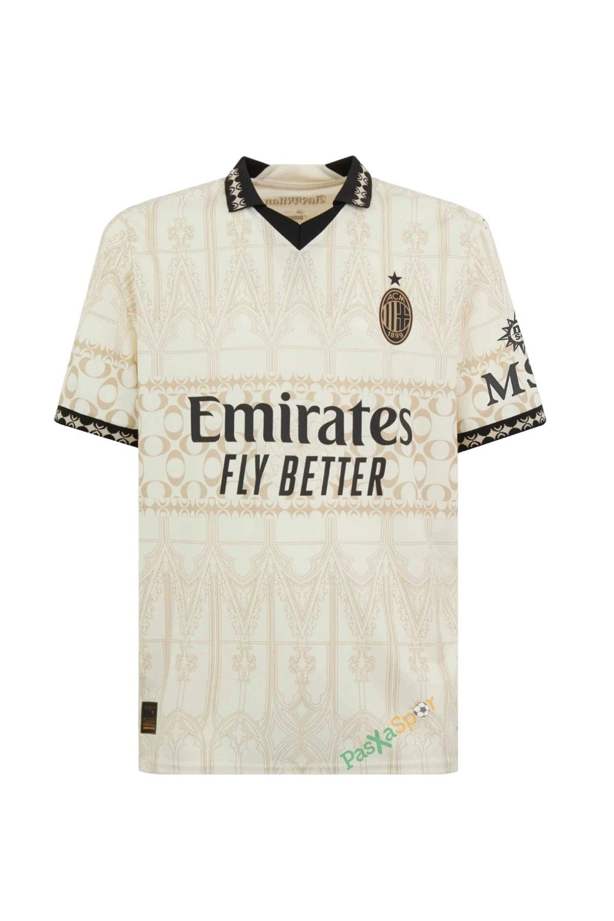 Yeni Sezon Ac Milan  2024 Fourth X Pleasures Player  Versiyon Forması 