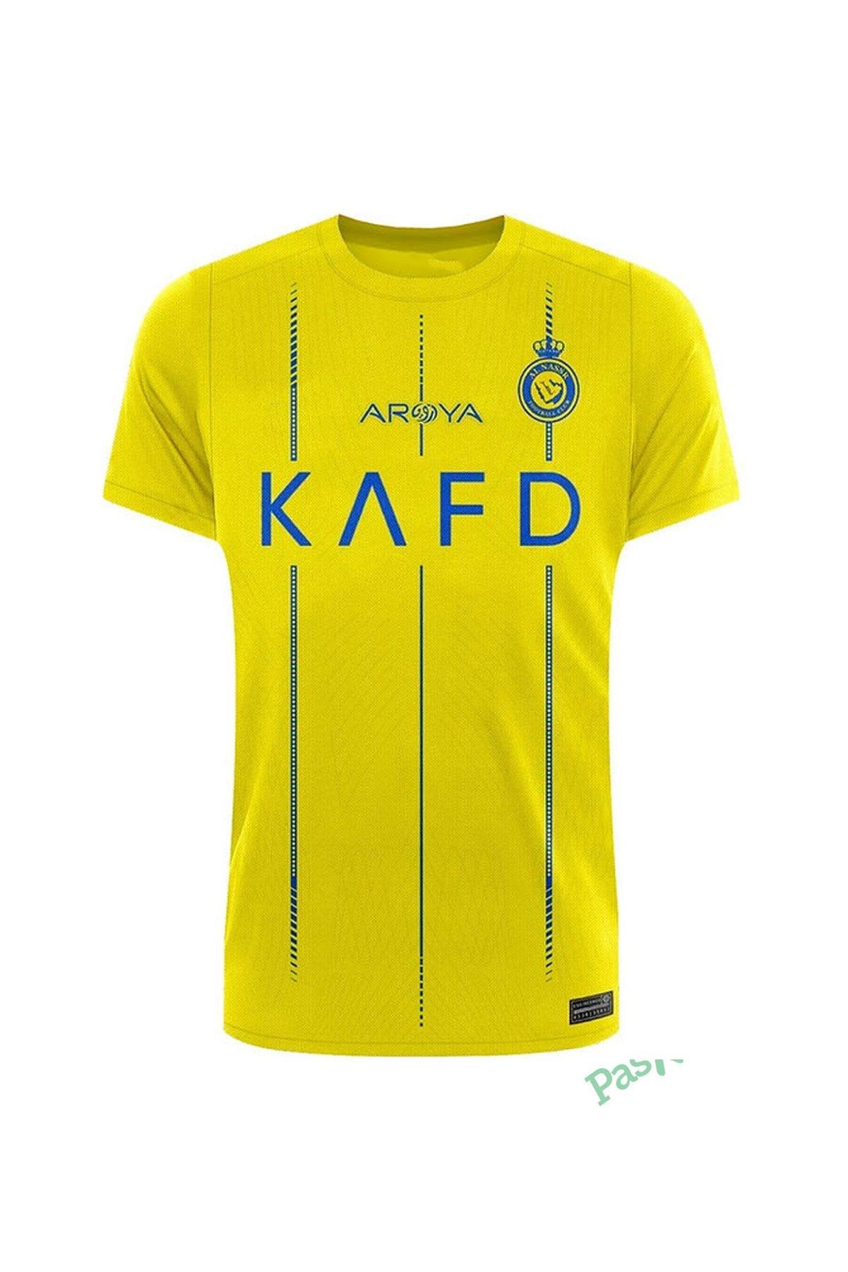 Yeni Sezon Al Nassr 2023-2024 Sezonu İç Saha Ronaldo Profesiyonel  Maç Forması