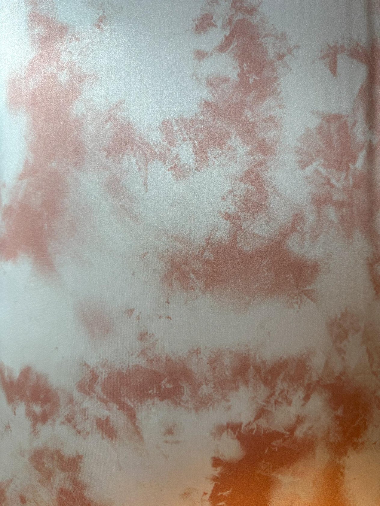 Marble Pink - Saf İpek Yastık Kılıfı 